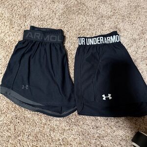 Under Armour Black Athletic Shorts